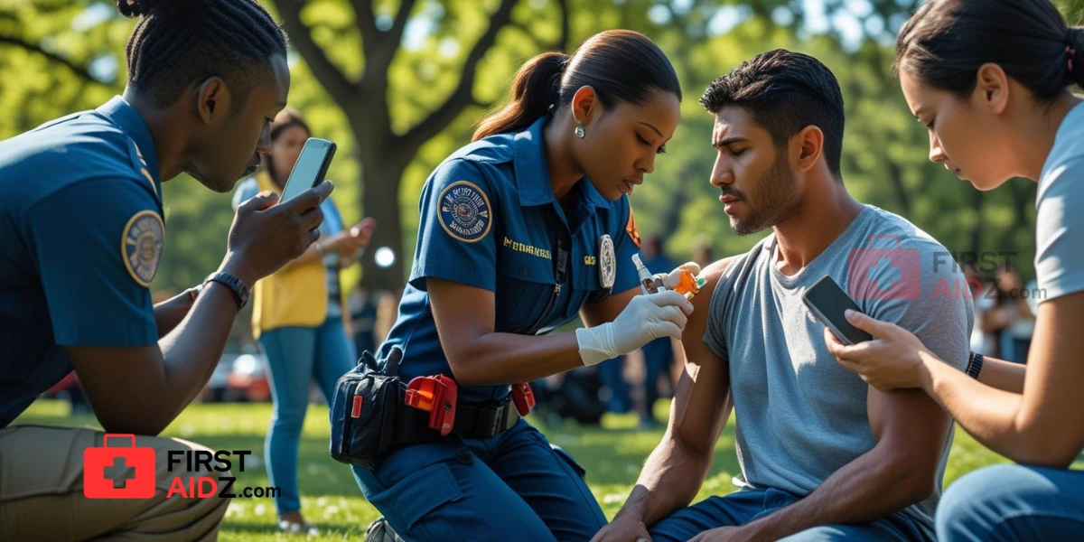 first aid for anaphylactic shock