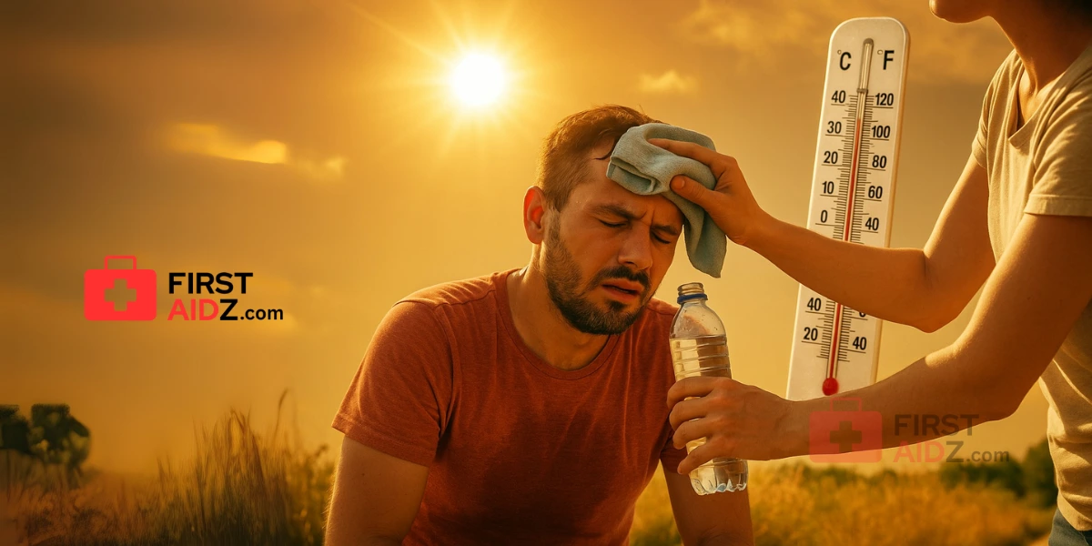 first aid for heatstroke