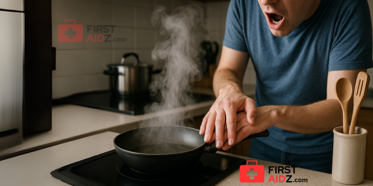 What to Do If You Burn Yourself While Cooking - First Aidz