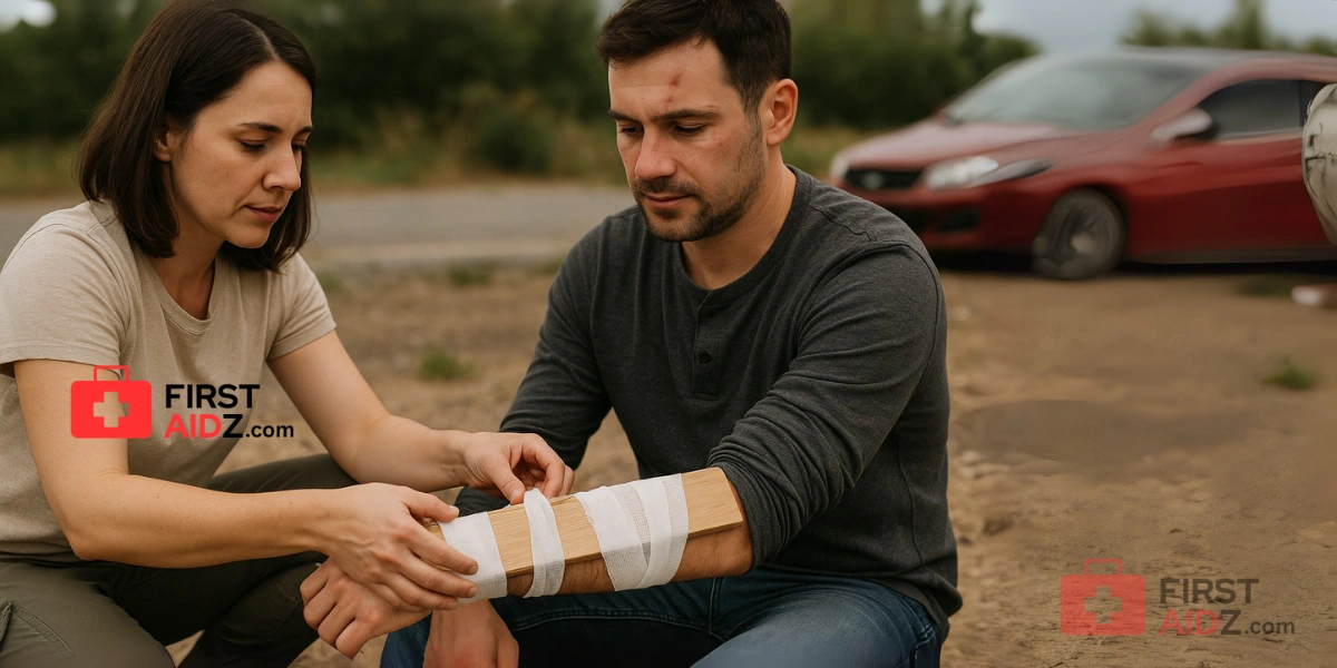 How to Stabilize a Suspected Broken Bone